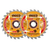 INGCO TOOLS Ploča rezna za drvo set 2/1 165mm 24T TSB1653 | Eponuda.ba