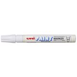 Marker permanent UNI PX-20 okrugli vrh 2,2-2,8mm bijeli | Eponuda.ba