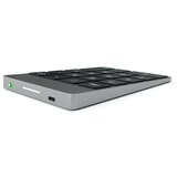 Satechi Aluminijasta brezžična številska tipkovnica astro siva | Shoptok.si