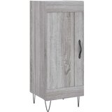 vidaXL Visoka omara siva sonoma 34,5x34x180 cm inženirski les | Shoptok.si