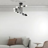  Plafonski luster TRINITY 10xE27/15W/230V, crne boje | Eponuda.com