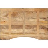 vidaXL Mizna plošča ukrivljena 90x50x2,5 cm trden mangov les | Shoptok.si