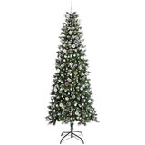 vidaXL Umestno božično drevo med 300 LED Zelena 96 x 96 x 240 cm | Shoptok.si