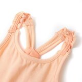  Dječja majica bez rukava svjetlonarančasta 128 | shoptok.hr