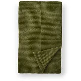 Zelena bombažna odeja 150x200 cm Jaipur Chunky Waffle –