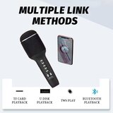  Mikrofon karaoke + zvučnik WS-900 roze zlatni | Eponuda.com
