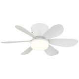 Globo 03625W - LED prigušiva stropni ventilator DELORES LED/5W/230V 2700-6500K bela + daljinski upravljač | Eponuda.com