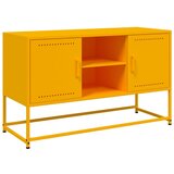 Furnova TV omarica gorčično rumena 100,5x39x60,5cm jeklo, (21922765) | Shoptok.si