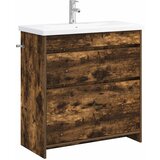  Set namještaja za kupaonicu Dimljeni hrast 81 x 40 x 84,5 cm | shoptok.hr