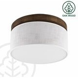  Brilagi - LED plafonsko svetlo BELLADONNA 1xE27/15W/230V Ø 30 cm bela/hrast orah | Eponuda.com