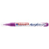 Edding akrilni marker E-5300 fine 1-2mm obli vrh borovnica ( 12MA53L ) Cene