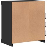  Komoda s LED svjetlima crna 60,5x37x67 cm | shoptok.hr