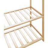 vidaXL Stalak za odjeću s policama 110x40x175 cm od bambusa | shoptok.hr
