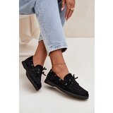 Boto Women's Suede Loafers Big Star RR274948 Black | Shoptok.si
