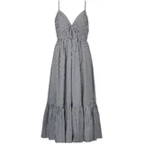 GINGHAM MIDI DRESS Višebojna