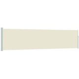  Uvlačiva bočna tenda za terasu 120 x 500 cm krem | shoptok.hr