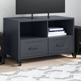 vidaXL TV omarica antracit 68x39x43,5 cm hladno valjano jeklo Cene