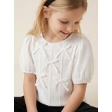 Sinsay Bluza s puf rukavima i mašnama | shoptok.hr