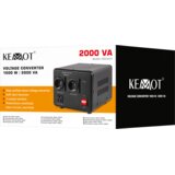 Kemot URZ3423 pretvarač napona 230 V &amp;harr; 115 V, 1600 W / 2000 VA, toroidalni transformator Slike