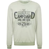CAMP DAVID Sweater majica antracit siva / dimno siva / kameno siva / maslinasta