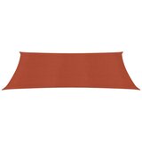  The Living Store Senčno jadro 160 g/m² terakota 4x7 m HDPE - Senčno Jadro, (21497242) | Shoptok.si