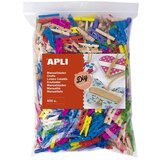 Apli Lesene ščipalke mini različne barve 450 kos, (20455747) Cene