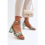 EVENTO Black Sandals with Straps Enitia | Shoptok.si