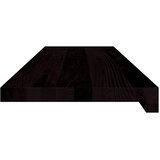  Gazišta stepenice 2 kom tamnosmeđi 90x30x2 cm masivna hrast | shoptok.hr