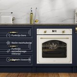 Klarstein Victoria piro pečica | električna pečica s funkcijo pirolize | 3150 W | 76 l | 60 cm | Shoptok.si