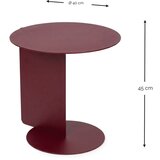Spinder Design Jeklena okrogla stranska mizica ø 40 cm Salsa – | Shoptok.si