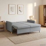  Krevet-sofa na razvlačenje Svijetlo zelena Tkanina | shoptok.hr