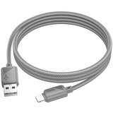 Hoco kabal (kabl) usb a na lightning 2,4A X113 1 m sivi Cene