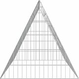  Kavez za piliće Srebrno 215 x 55 x 55 cm Cinkani čelik | Eponuda.com
