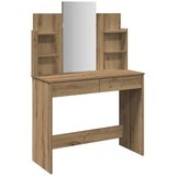  Toaletni stolić s ogledalom Artisan hrast 96x39x142 cm | Eponuda.com