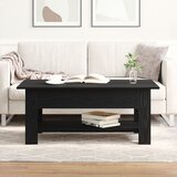 vidaXL Stolić za kavu Crni hrast Drvo 102 x 55 x 48 cm Izdržljivo Cijene