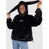 A-Lab Kendallie Bunny Pulover s kapuco iz flisa black | Shoptok.si