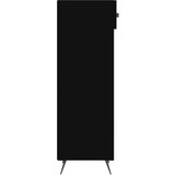 Ormarić za cipele crni 30 x 35 x 105 cm od konstruiranog drva | shoptok.hr