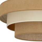  plafonska svetiljka wenta 1xE27/60W/230V prečnik 50 cm juta/bež | Eponuda.com