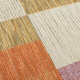 Flair Rugs oranžen/v naravni barvi tekač 60x230 cm riley block geo – | Shoptok.si