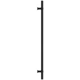 vidaXL Ročaji za omarico 10 kosov črni 320 mm nerjaveče jeklo | Shoptok.si