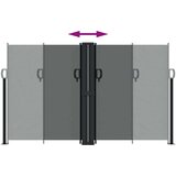  Bočna tenda na uvlačenje antracit 140 x 1200 cm | shoptok.hr