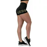 NEBBIA Gold Print Shorts Black XS
