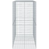  Gabionska košara s poklopcem 200x100x200 cm pocinčano željezo | shoptok.hr
