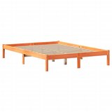  s regalom za knjige bez madraca 135 x 190 cm od borovine | shoptok.hr