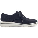 Tamaris Čevlji na vezalke mornarska | Shoptok.si