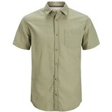 Jack & Jones Košulja 'Abel' maslinasta / crna / bijela | shoptok.hr
