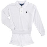 Polo Ralph Lauren Otroški kompleti KNIT-SHORT SET-OUTFIT SET Bela Cene