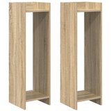  Stalak za biljke s policom 2 pcs Sonoma hrast 30 x 30 x 100 cm | shoptok.hr