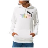 Puma Puloverji Ess Rainbow Hoodie TR Bela | Shoptok.si