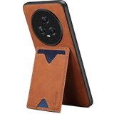INORCO Zadnji pokrov DENIOR za Honor Magic5, PU usnjena torbica TPU za telefon z režo za kartice na stojalu, (22036811) | Shoptok.si